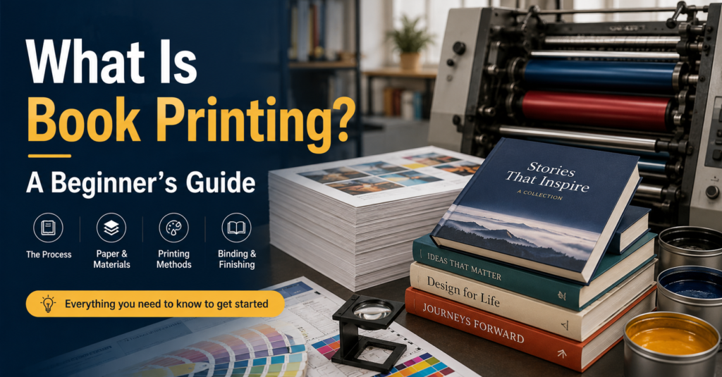 What Is Book Printing? A Beginner’s Guide